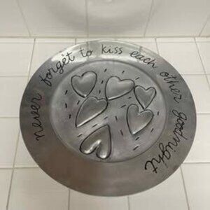 Sandra Magsamen Silvestri pewter platter